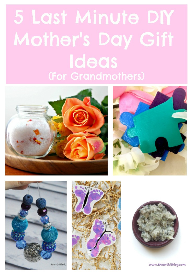 Last Minute Mother'S Day Gift Ideas Homemade
 5 Last Minute DIY Mother s Day Gift Ideas For Grandmothers