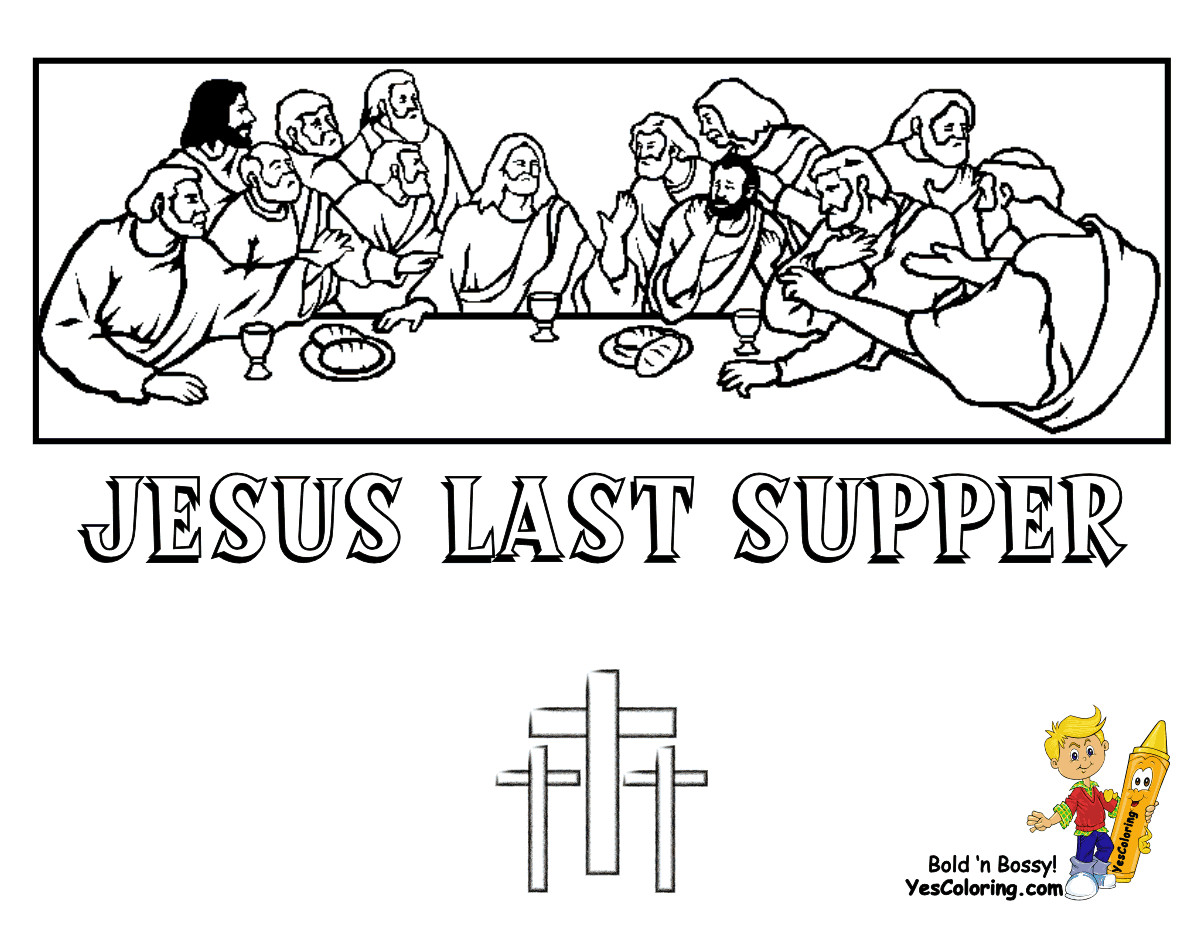 Last Supper Coloring Pages Printable
 Last Supper Coloring Pages Printable Coloring Pages