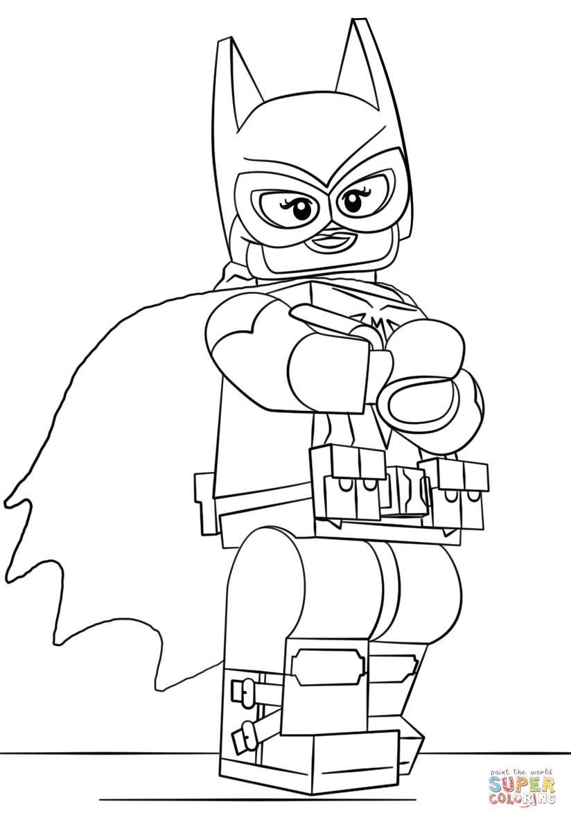 lego girl coloring pages