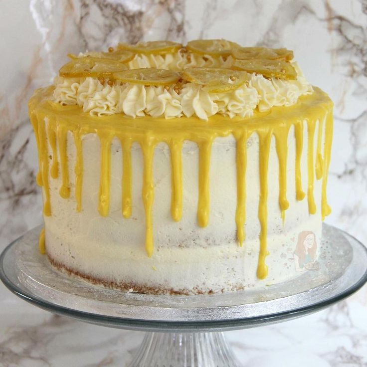 Lemon Birthday Cake Recipe
 Lemon Drizzle Drip Cake for a friends Birthday