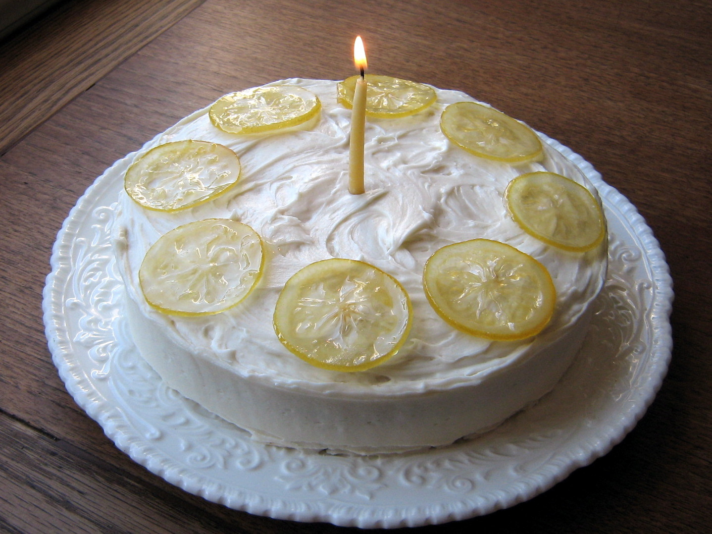 Lemon Birthday Cake Recipe
 Lemon tastic Birthday Cake with Lemon Curd Filling and