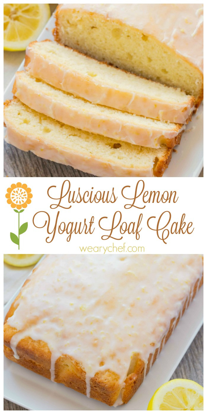 Lemon Loaf Cake
 Best Lemon Loaf Cake with Yogurt The Weary Chef