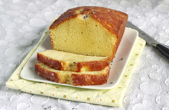 Lemon Loaf Cake
 Lemon Loaf Cake with Lavender Glaze