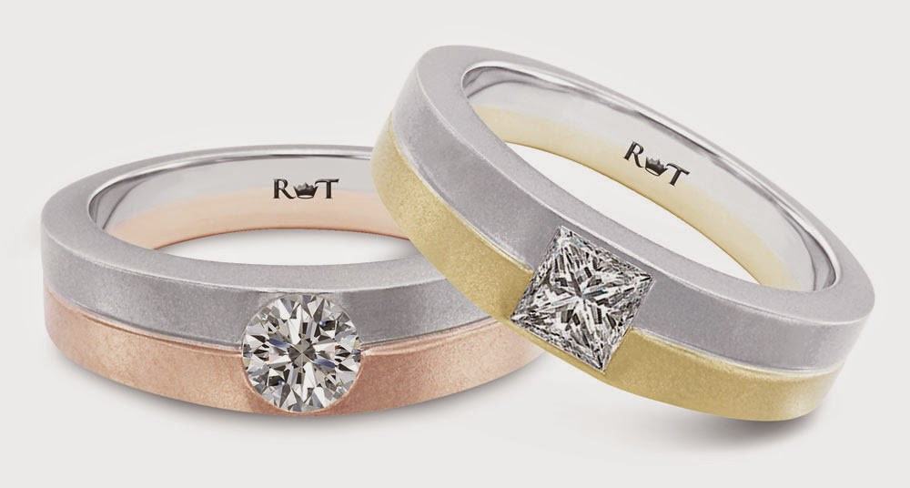 Lesbian Wedding Bands
 Lesbian Matching Wedding Ring Sets Platinum with Diamond