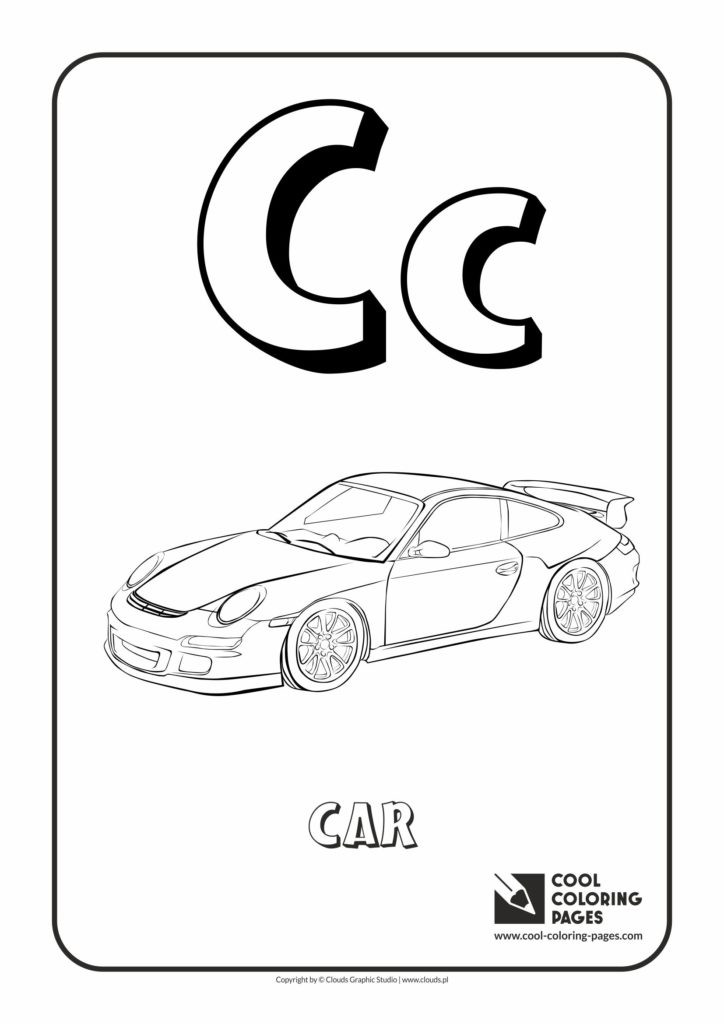 Letter A Coloring Pages For Toddlers
 Cool Coloring Pages Letter C Coloring Alphabet Cool