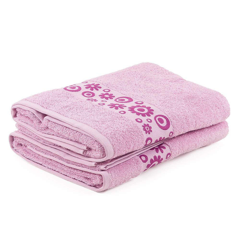 Light Pink Bathroom Towels
 Go West BFLP Floral Bath Towel Light Pink VIP Outlet