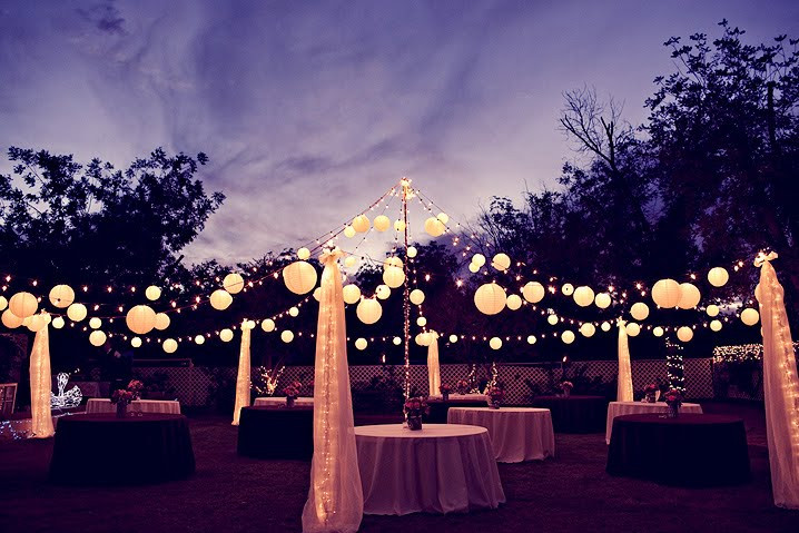 Lighting Ideas For Backyard Party
 The day TWO be e ONE Outdoor Wedding Reception Ideas