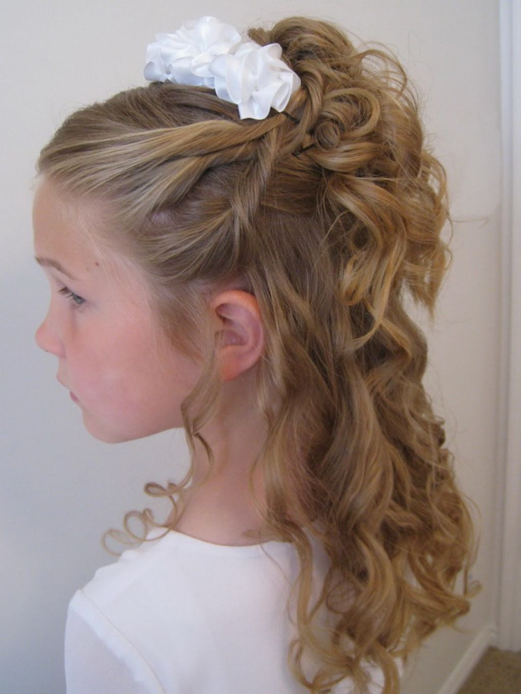 Lil Girl Hairstyles For Wedding
 20 Wedding Hairstyles For Kids Ideas wedding