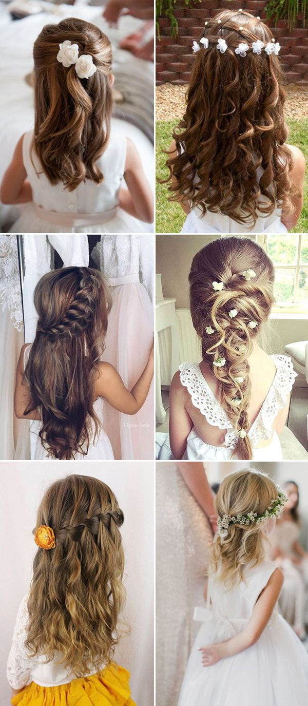 Lil Girl Hairstyles For Wedding
 2017 New Wedding Hairstyles for Brides and Flower Girls