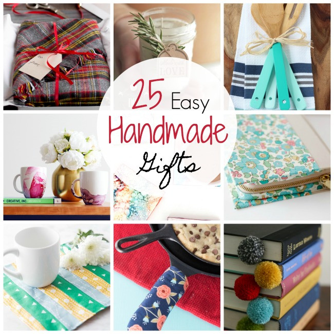 Little Christmas Gift Ideas
 25 Quick and Easy Homemade Gift Ideas Crazy Little Projects