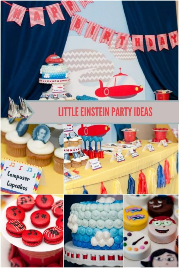 Little Einsteins Birthday Decorations
 A Little Einstein Boy Birthday Party