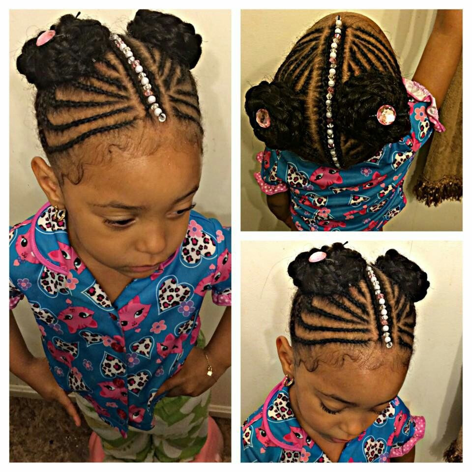 Little Girl Braid Hairstyles
 Courtesy of friend Beads were sewn on afterwards