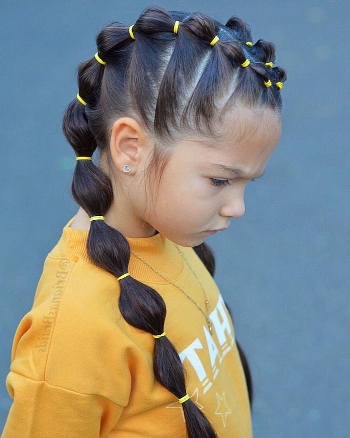 Little Girl Hairstyles With Rubber Bands
 1001 ideas for beautiful and easy little girl hairstyles