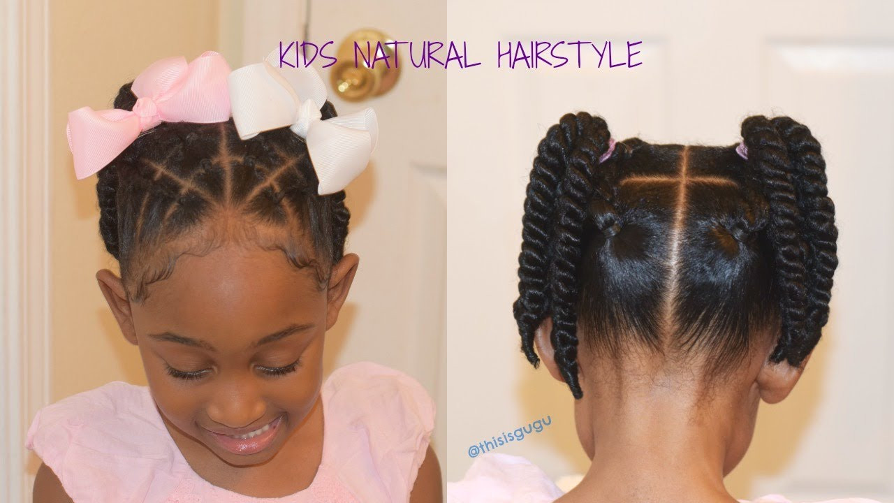 Little Girl Hairstyles With Rubber Bands
 KIDS LITTLE GIRLS EASY QUICK NATURAL HAIRSTYLES Back To
