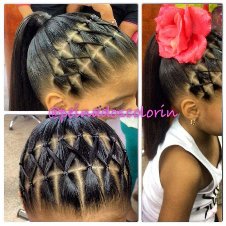 Little Girl Hairstyles With Rubber Bands
 294 best images about Little girl hairstyles on Pinterest