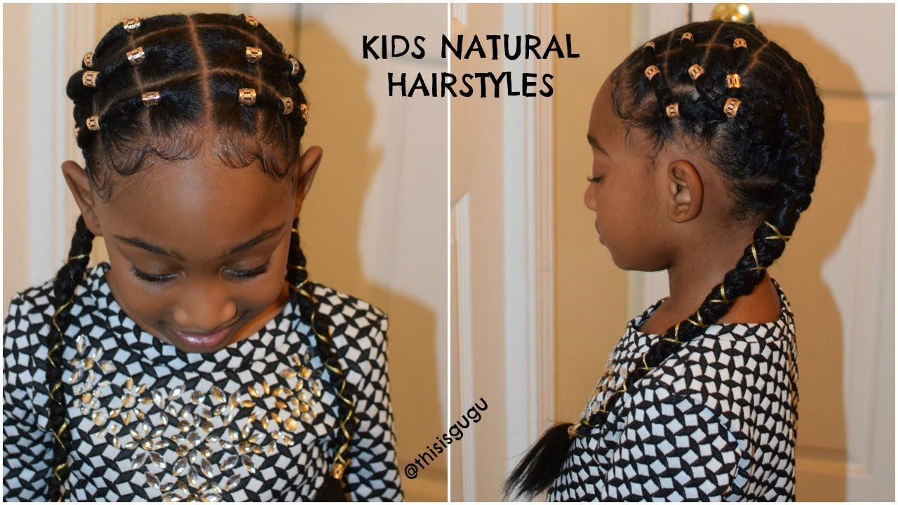 Little Girl Hairstyles With Rubber Bands
 KIDS NATURAL HAIRSTYLE Alicia Keys Inspired Rubber band