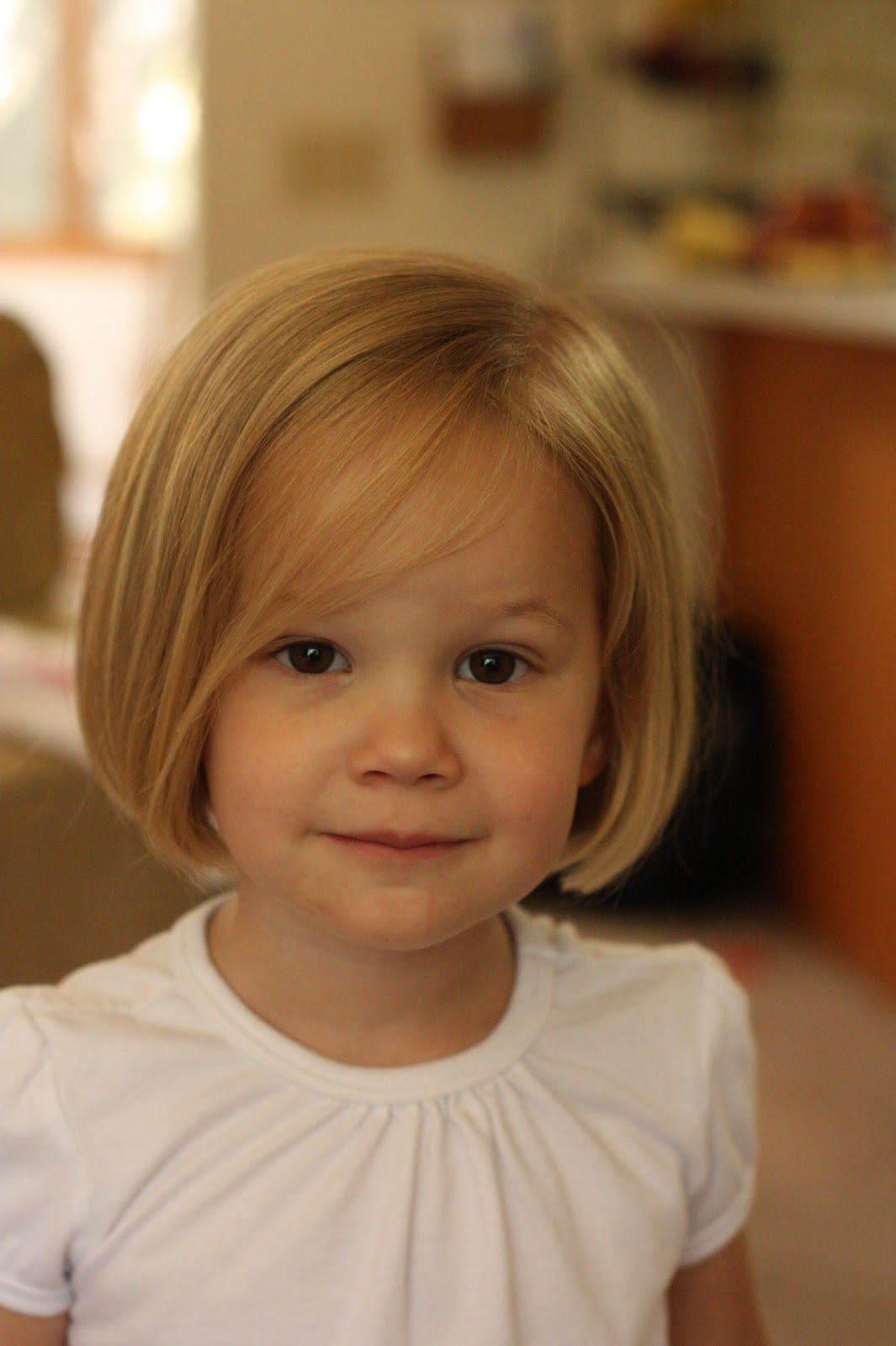 Little Girl Long Bob Haircuts
 Cute toddler bob if she ever cuts her own hair and we