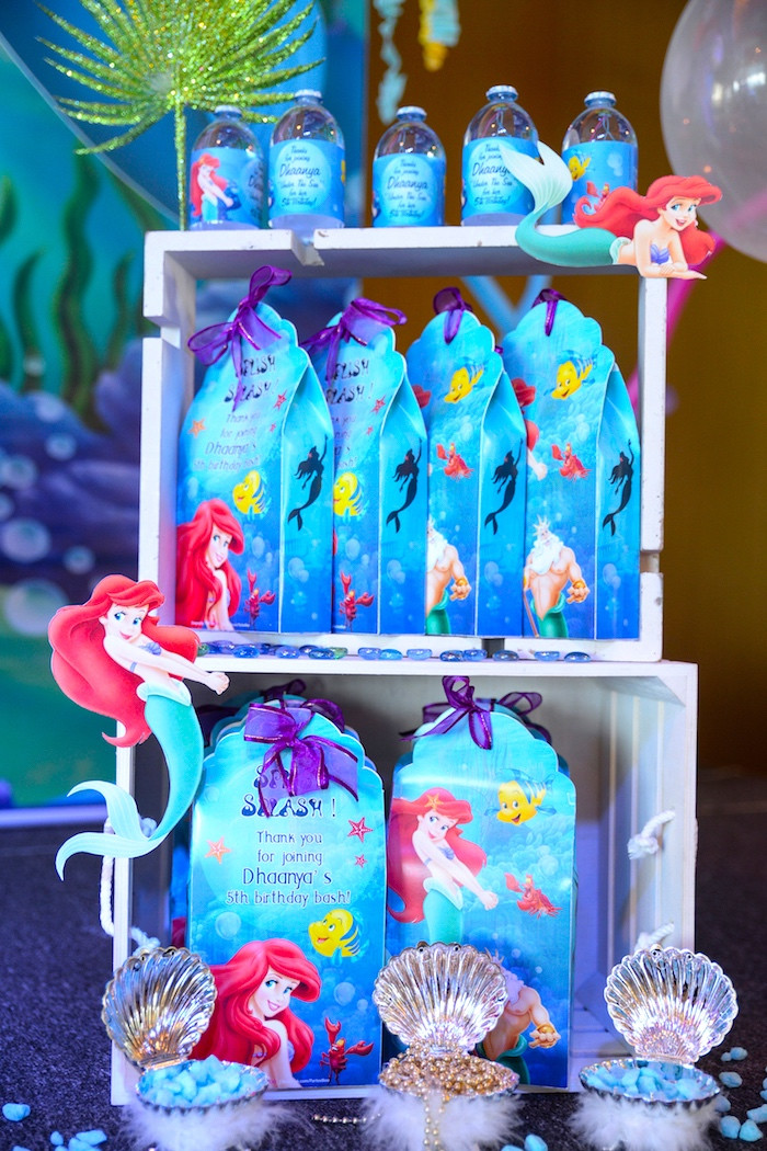 Little Mermaid Birthday Party Ideas
 Kara s Party Ideas Ariel the Little Mermaid Birthday Party