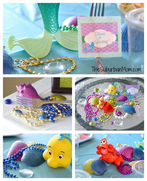 Little Mermaid Birthday Party Ideas Pinterest
 The Little Mermaid Ariel Birthday Party Ideas Food