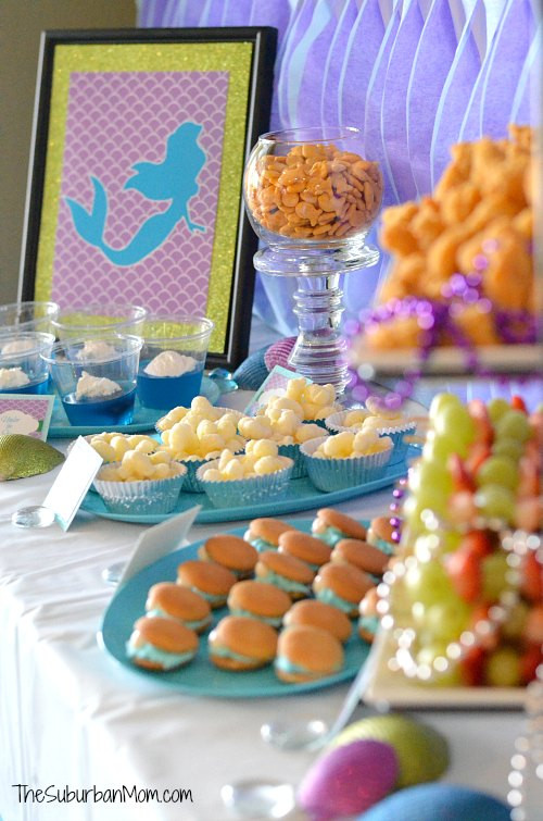 Little Mermaid Party Food Ideas
 The Little Mermaid Ariel Birthday Party Ideas Food