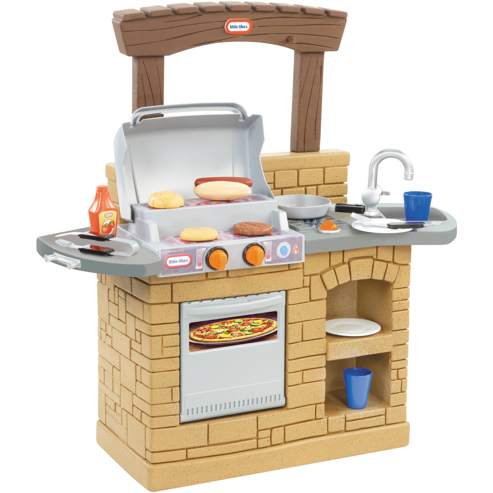 Little Tikes Backyard Barbeque
 Little Tikes Cook n Play Outdoor BBQ Grill Walmart