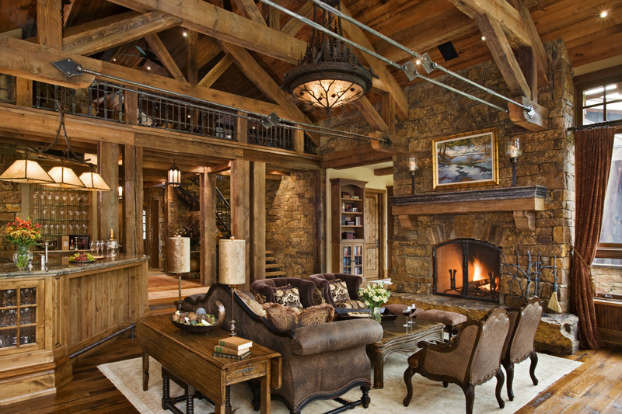 Living Room Rustic
 40 Awesome Rustic Living Room Decorating Ideas Decoholic