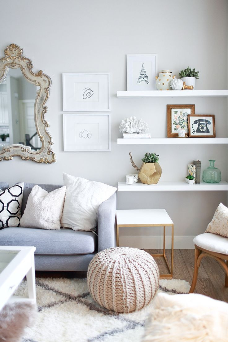 Living Room Wall Shelves Ideas
 10 Ways To Work With Floating White Shelves