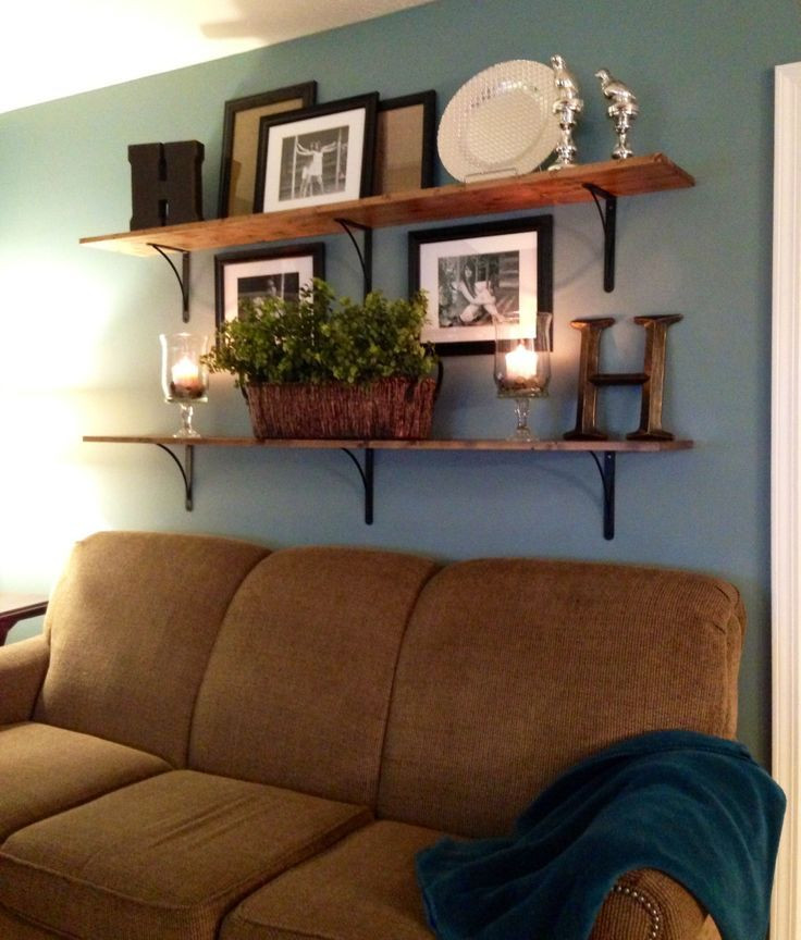 Living Room Wall Shelves Ideas
 shelves above couch Bing