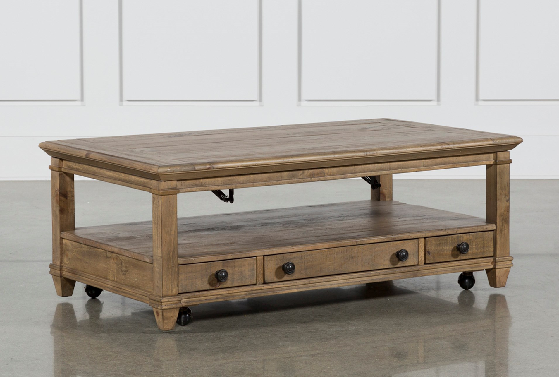 Living Spaces Coffee Table
 Market Lift Top Coffee Table