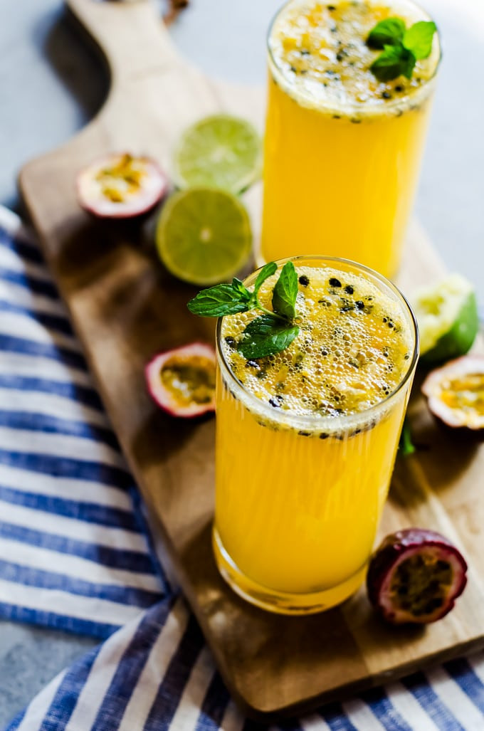Lo Cal Smoothies
 Passion Fruit Mojito