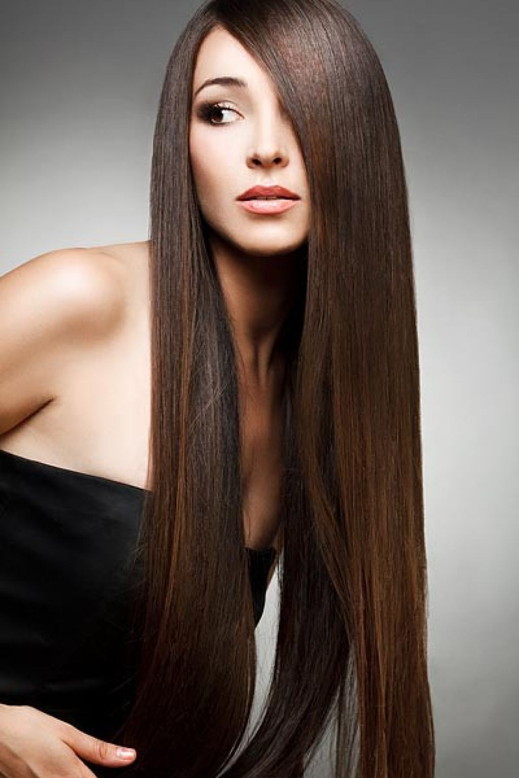Long Straight Hairstyles
 Long straight brunette hairstyles Hairstyle for women & man