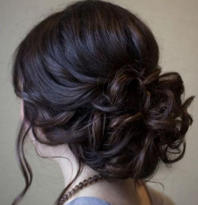 Loose Curl Prom Hairstyles
 Beautiful Low Prom Updo Hairstyle With Loose Soft Curls