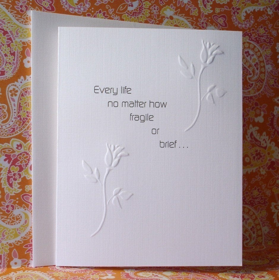 Loss Of A Baby Sympathy Quotes
 Baby Loss Miscarriage Sympathy Card by lossremembered on