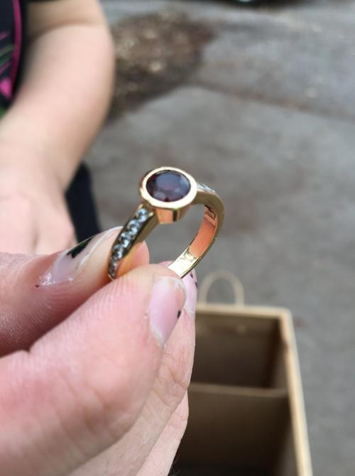 Lost Wedding Ring
 Lincoln recycling worker s call about lost wedding ring