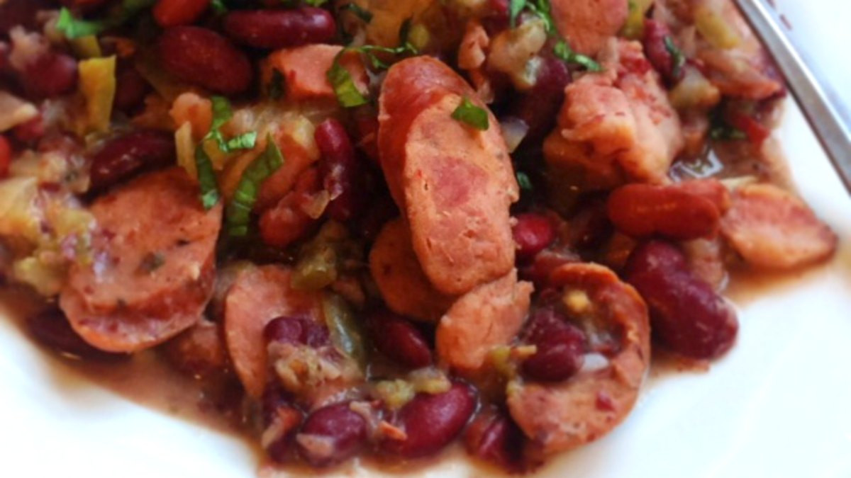 Louisiana Red Beans And Rice
 Louisiana Red Beans and Rice Recipe What s Cooking America
