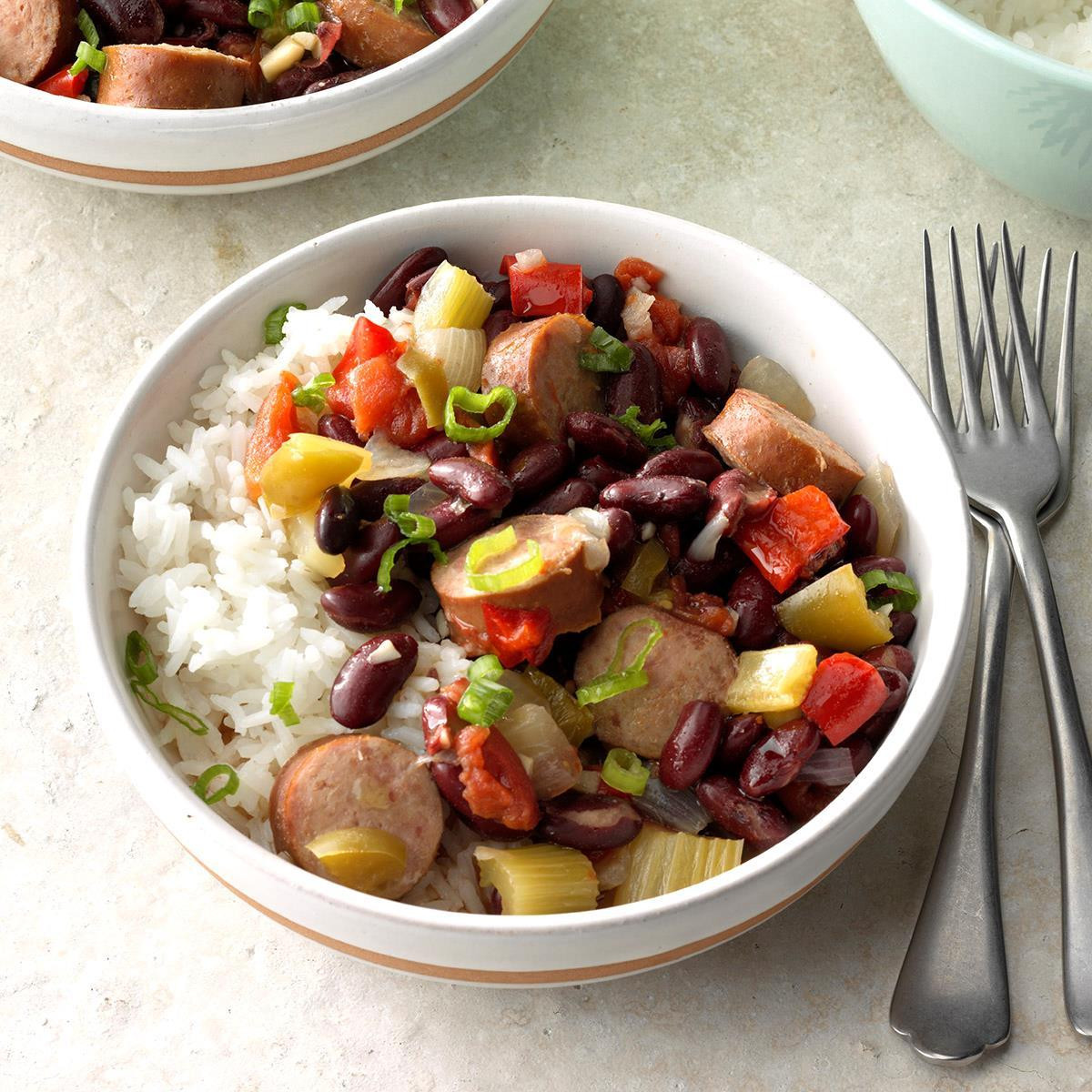 Louisiana Red Beans And Rice
 Louisiana Red Beans and Rice Recipe