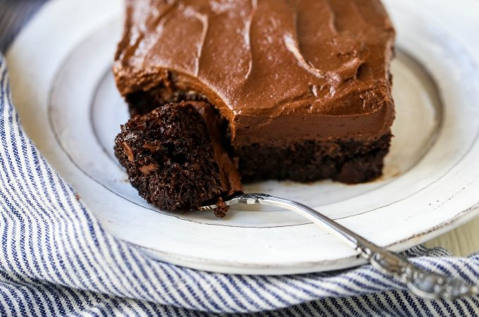 love at first sight chocolate cake.