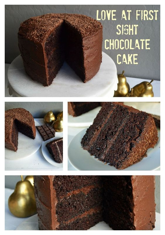 Love At First Sight Chocolate Cake
 Love at First Sight Chocolate Cake Recipe