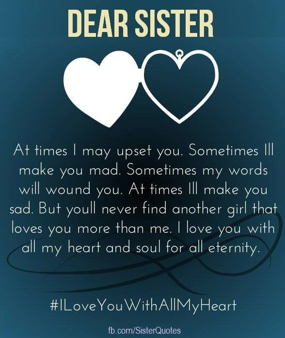 Lovely Quotes For Sister
 Pin on Sisters
