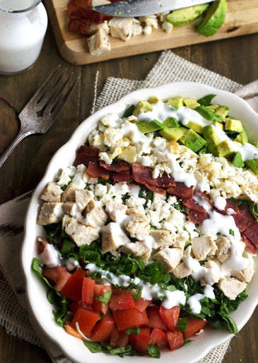 Low Cal Low Fat Recipes
 Cobb Salad Recipe Low Calorie and Low Fat Food Faith