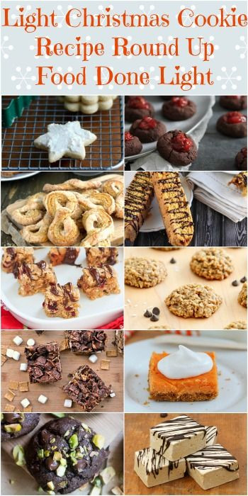 Low Calorie Christmas Desserts
 Lightened Christmas Cookie Recipe Round Up Low Calorie