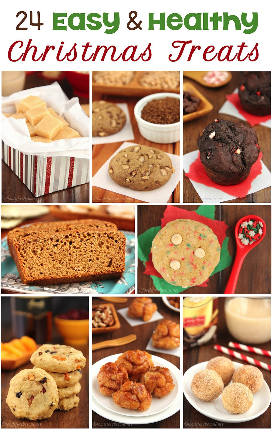 Low Calorie Christmas Desserts
 24 Easy & Healthy Christmas Treats