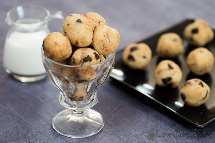 Low Calorie Paleo Desserts
 Keto Cookie Dough Recipe Edible Sugar Free Paleo Vegan