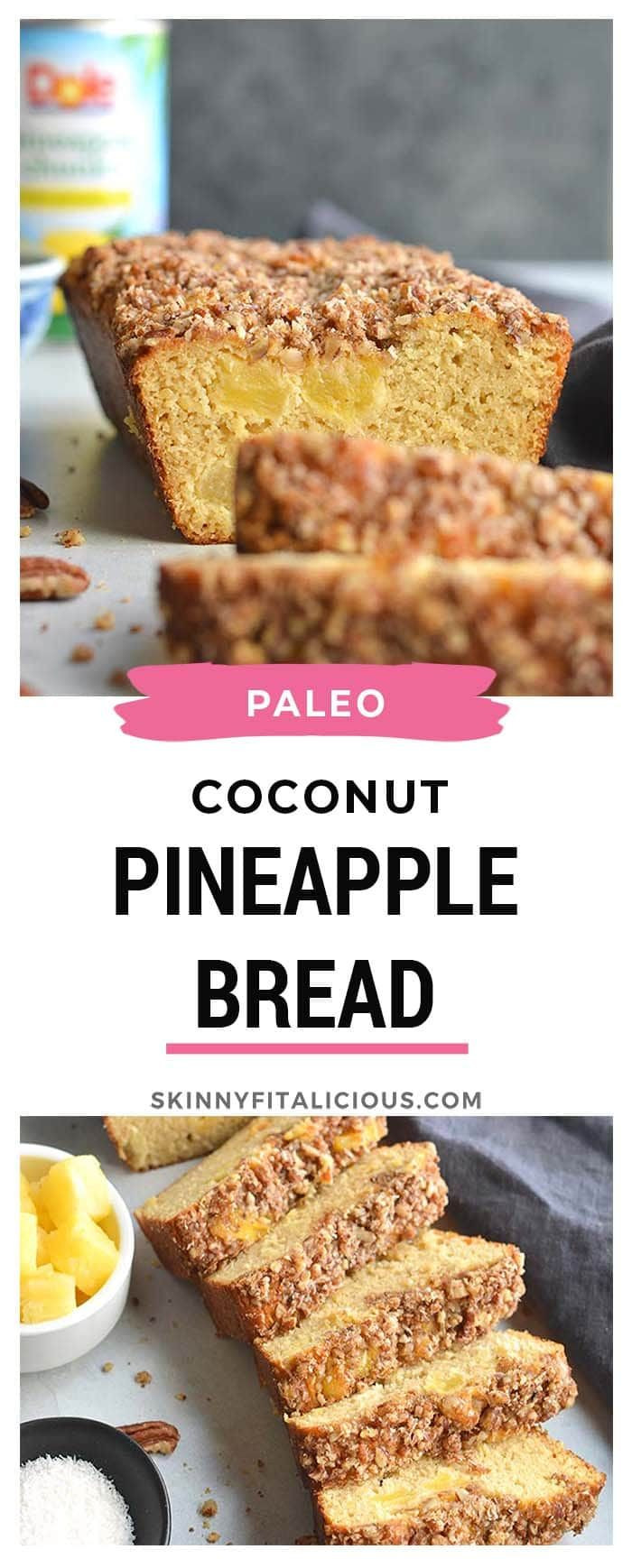 Low Calorie Paleo Desserts
 Healthy Coconut Pineapple Bread is a simple wholesome