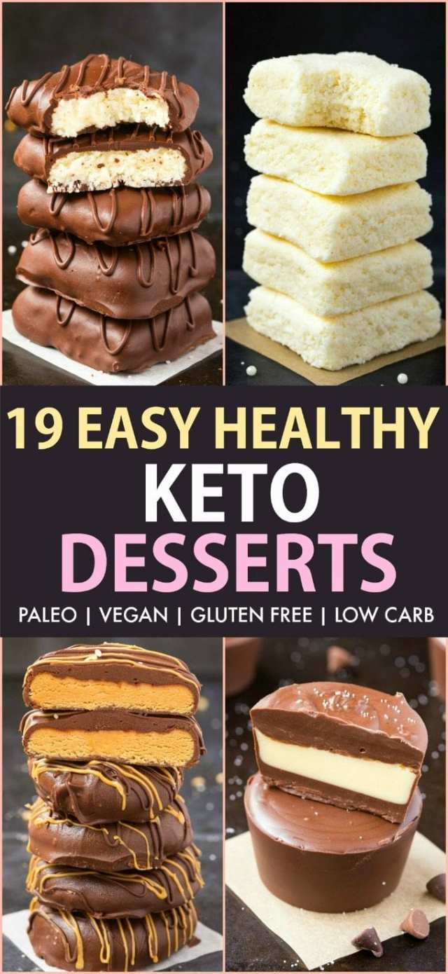 Low Calorie Paleo Desserts
 19 Easy Keto Desserts Recipes which are actually healthy