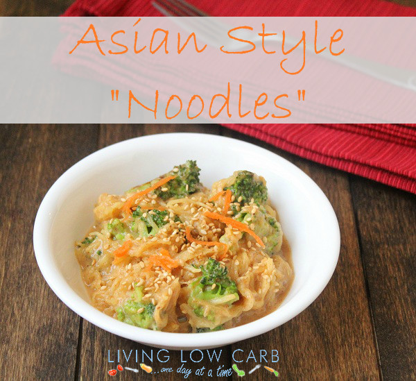 Low Carb Asian Noodles
 Asian Style "Noodles" Low Carb and Paleo Holistically
