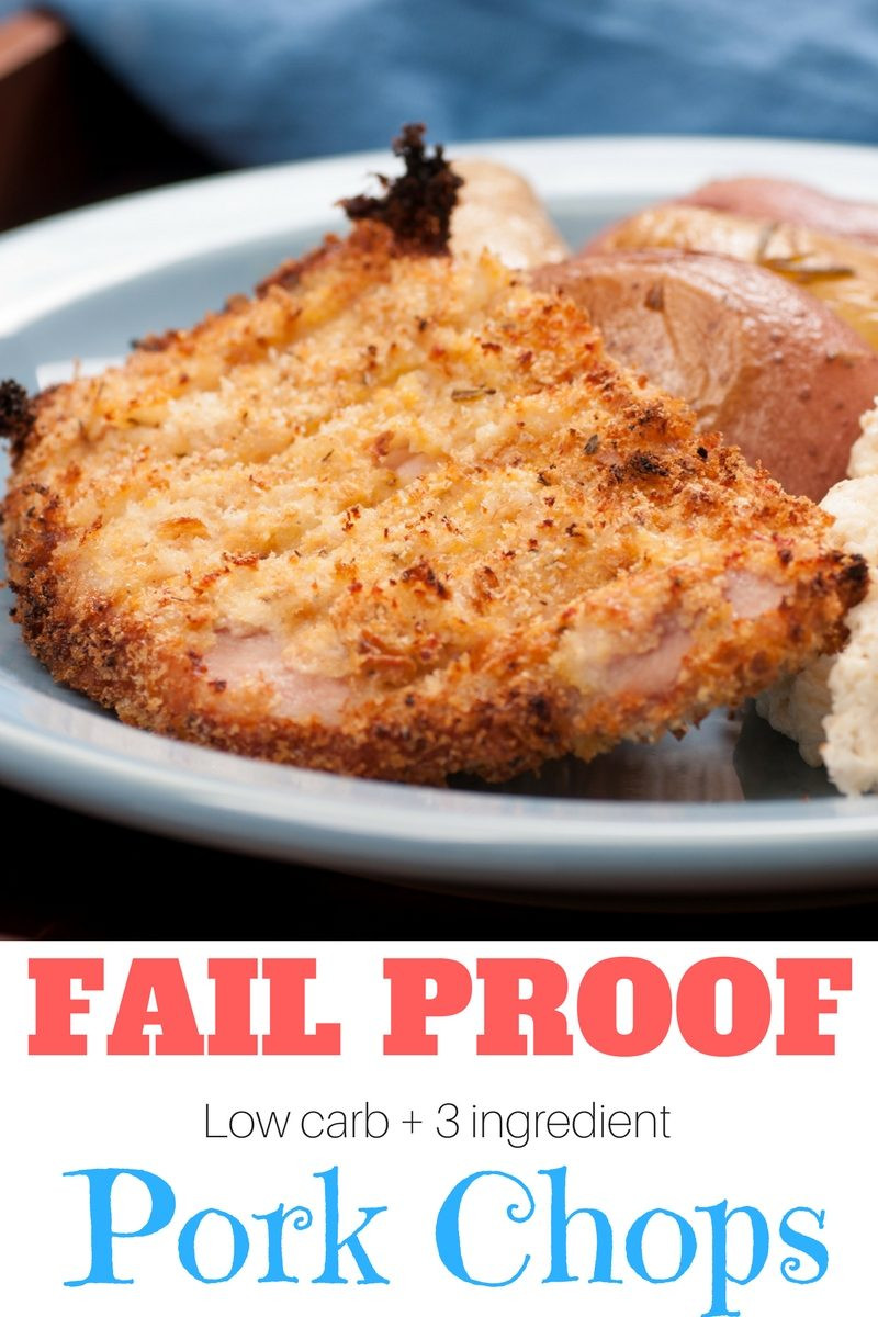 Low Carb Baked Pork Chops
 Pork Chops Recipe Easy Cheap Low Carb 3 Ingre nts