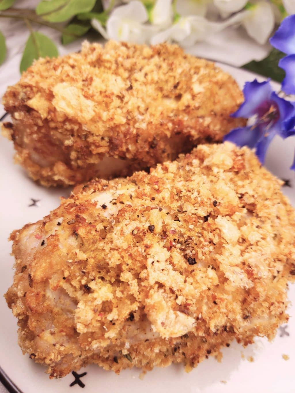 Low Carb Baked Pork Chops
 Low Carb Breaded Pork Chops in the Air Fryer