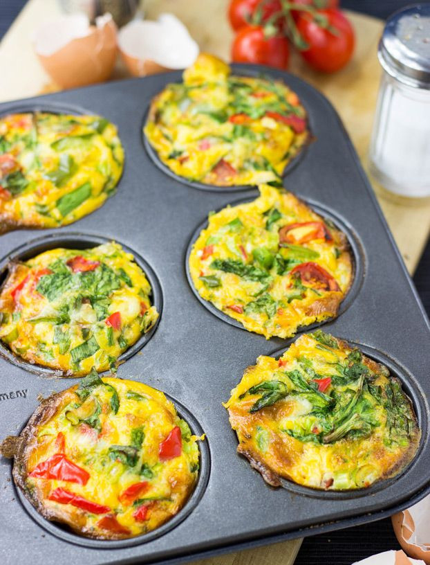 Low Carb Brunch Recipes
 Low Carb Breakfast Egg Muffins 25 Minutes Ve arian