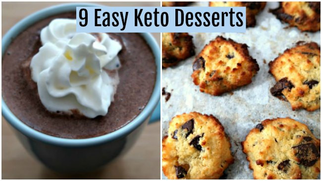 Low Carb Dessert Easy
 9 Easy Keto Dessert Recipes Quick Low Carb Ketogenic
